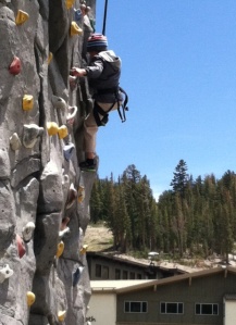 I liked wall climbing.